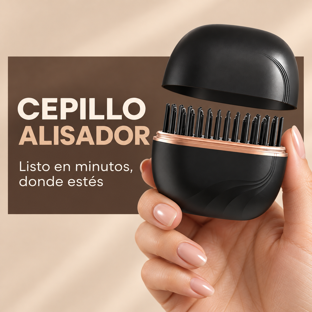 Cepillo alisador inalambrico portatil LUMERA